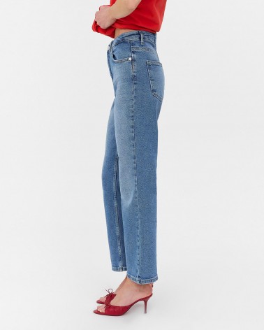 Блакитні джинси Straight Fit FASHIONISTA