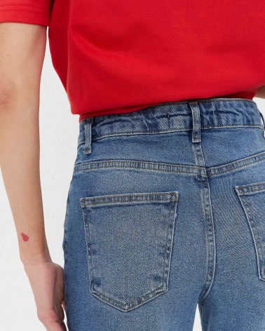 Блакитні джинси Straight Fit FASHIONISTA