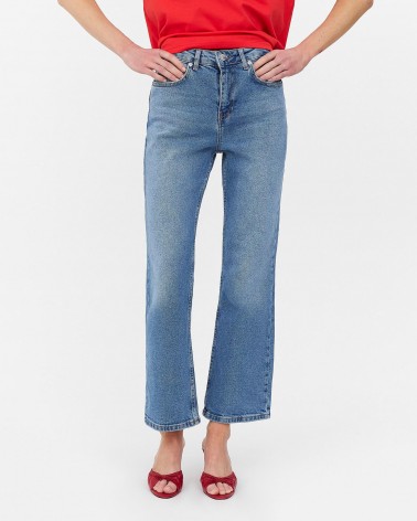 Блакитні джинси Straight Fit FASHIONISTA