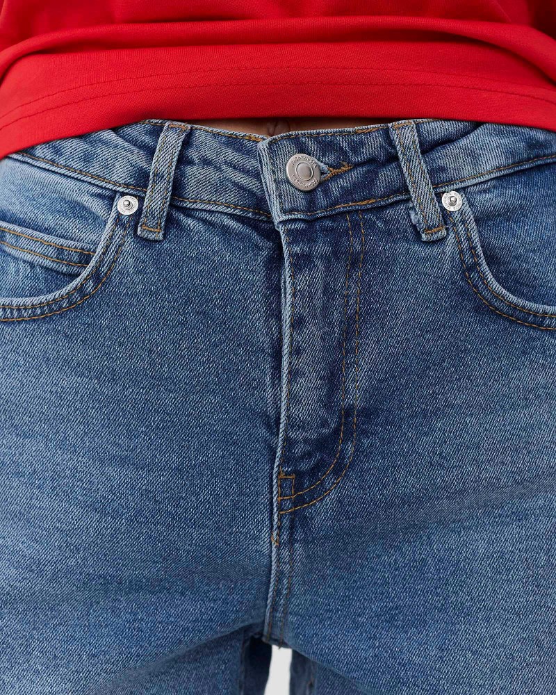 Блакитні джинси Straight Fit FASHIONISTA Блакитні джинси Straight Fit FASHIONISTA