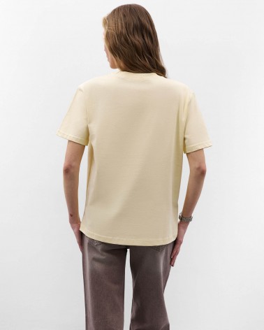 Жовта футболка вільного крою FASHIONISTA