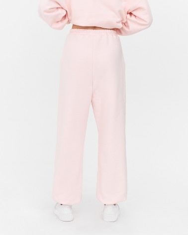 Рожеві штани-джогери FASHIONISTA
