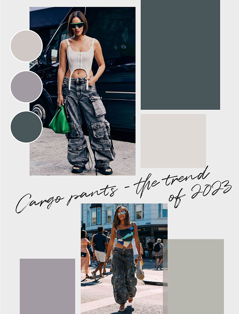 Cargo pants - trends of 2023