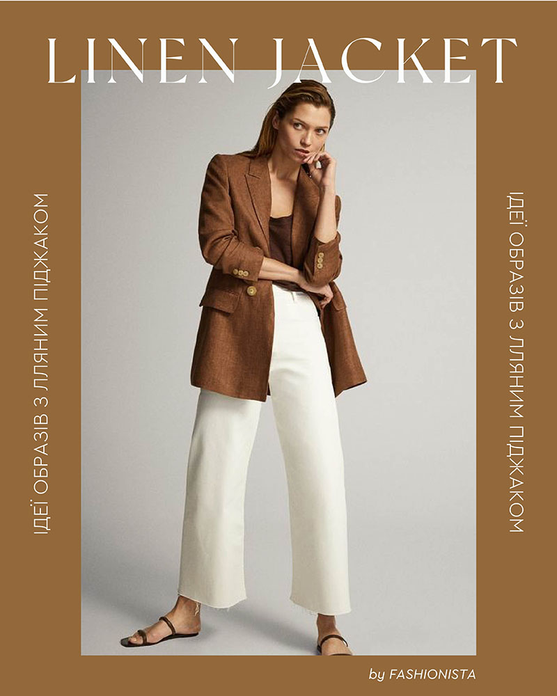 Linen jacket Summer’ 2023 by FASHIONISTA