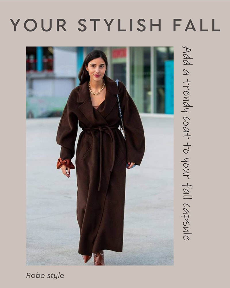 Robe style: Coat trends’ 2023 by FASHIONISTA