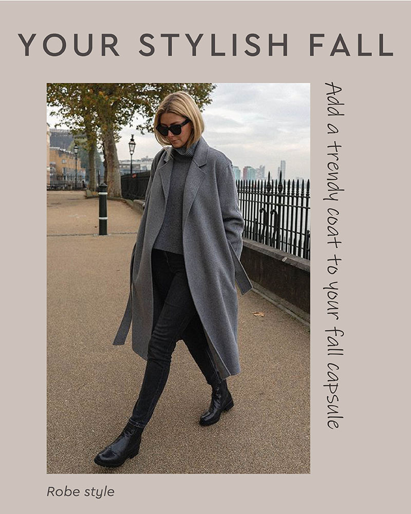 Robe style: Coat trends’ 2023 by FASHIONISTA