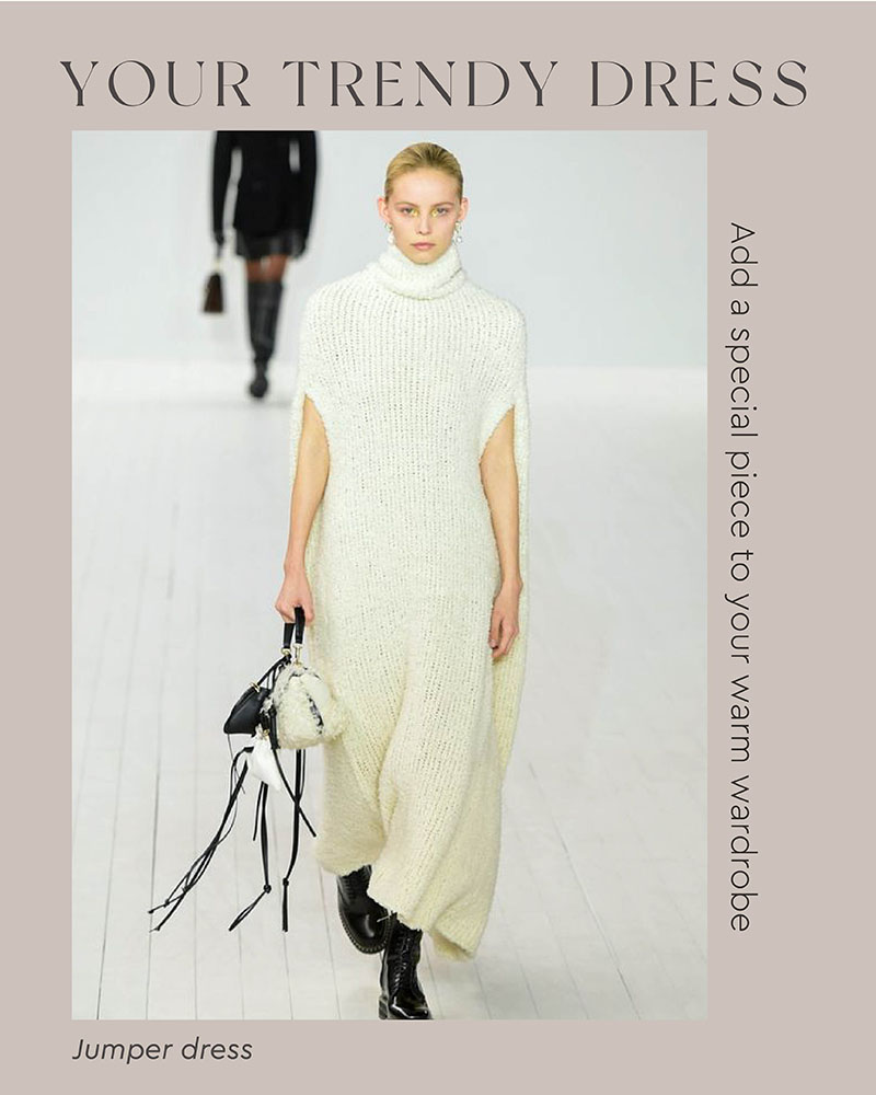 Trendy dresses’ 2023 by FASHIONISTA_Jumper dress