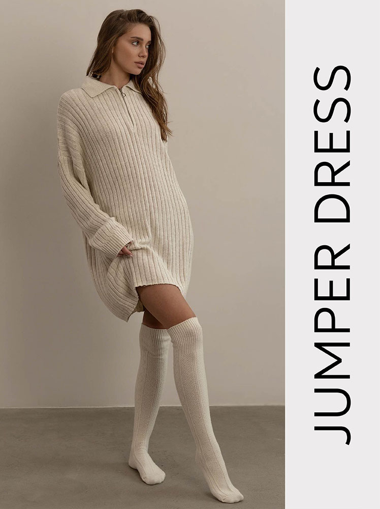 TREND UPDATES FROM THE FALL/WINTER ’23/24 COLLECTION BY FASHIONISTA: JUMPER DRESS