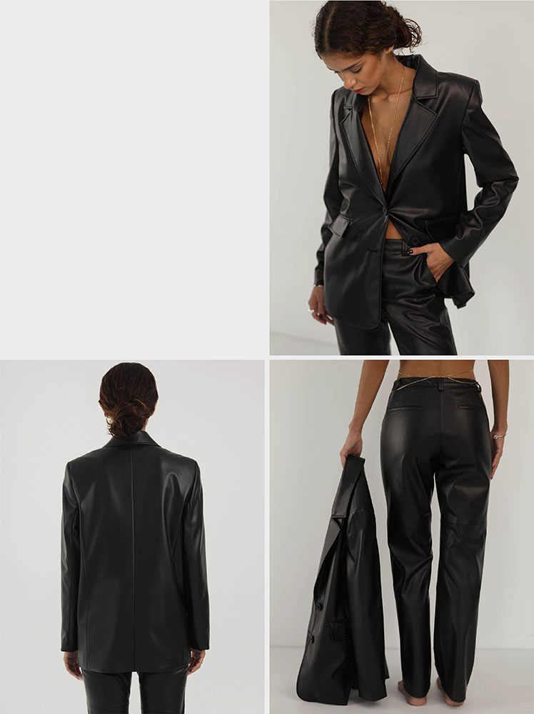 TREND UPDATES FROM THE FALL/WINTER ’23/24 COLLECTION BY FASHIONISTA: LEATHER CLOTHES