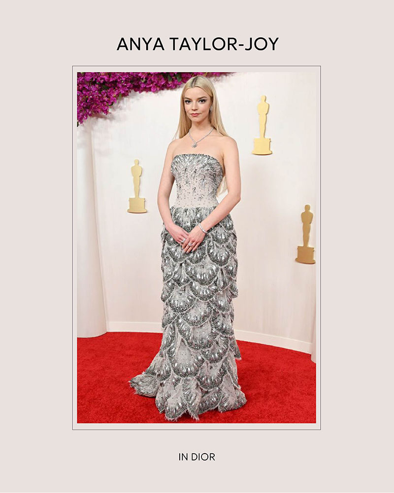 The Oscars` 24: The 10 Best Dressed