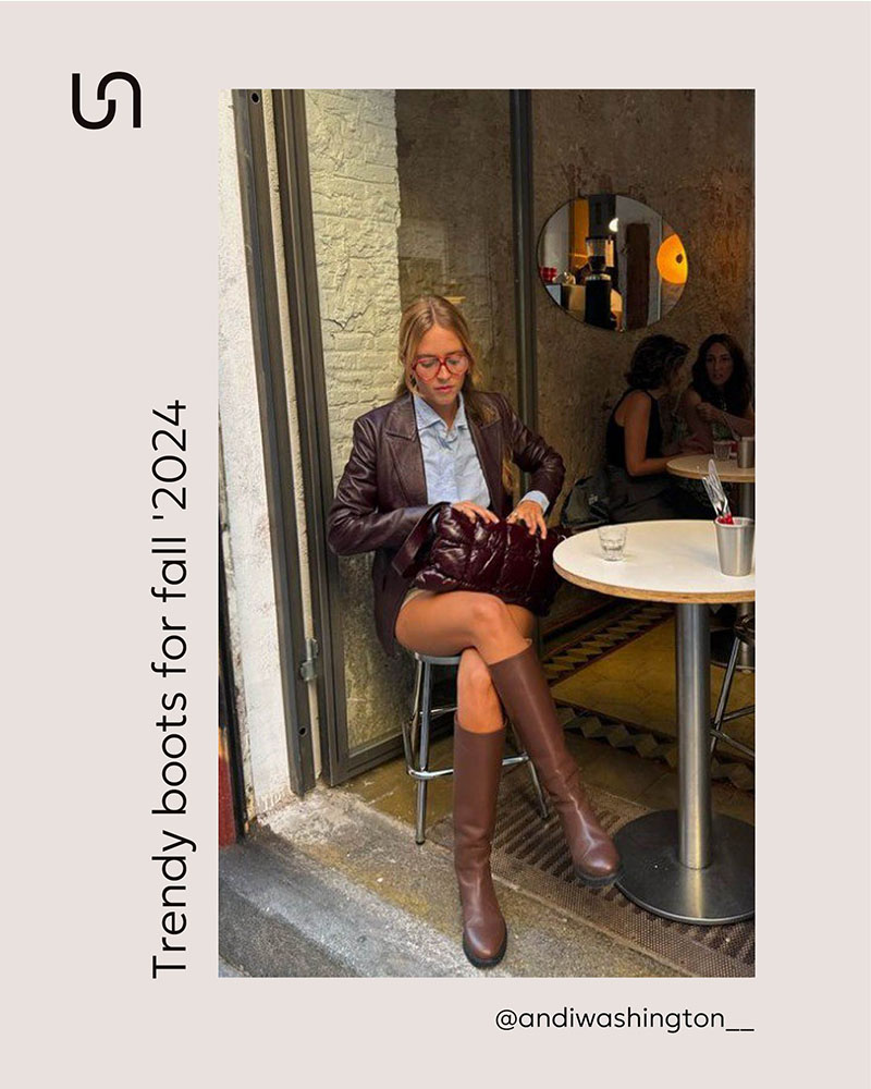 Trendy boots for Fall` 2024 by FASHIONISTA