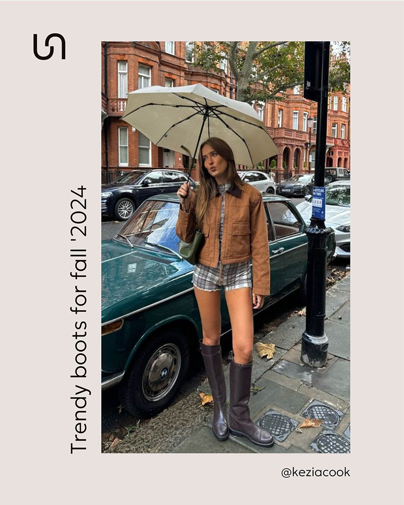 Trendy boots for Fall` 2024 by FASHIONISTA