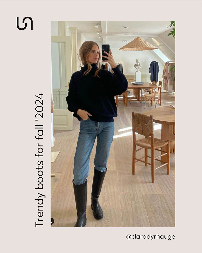 Trendy boots for Fall` 2024 by FASHIONISTA