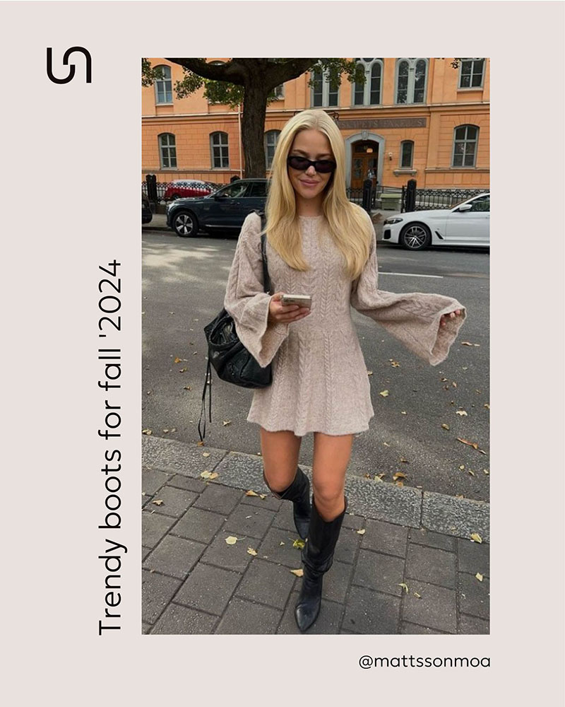 Trendy boots for Fall` 2024 by FASHIONISTA