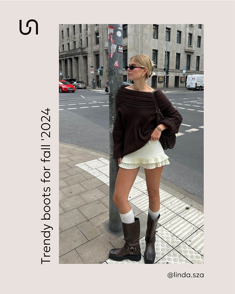 Trendy boots for Fall` 2024 by FASHIONISTA