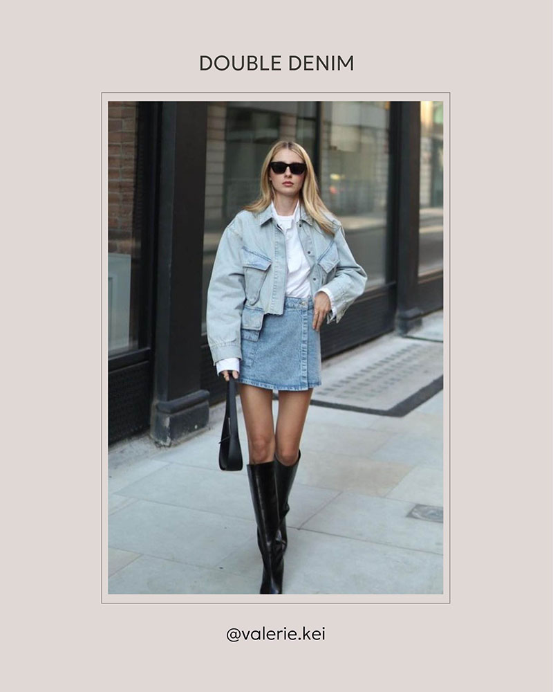 DOUBLE DENIM by FASHIONISTA