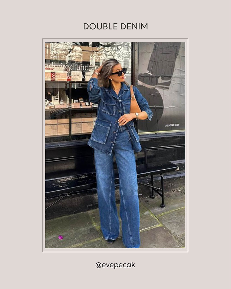 DOUBLE DENIM by FASHIONISTA