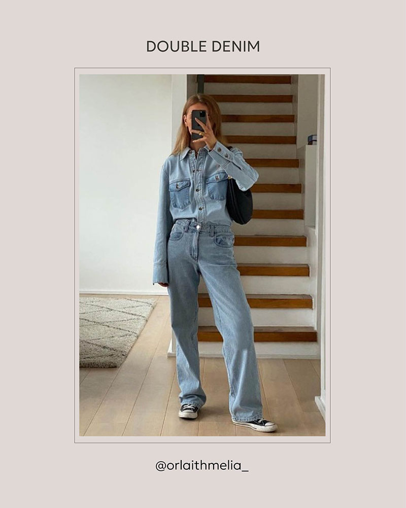 DOUBLE DENIM by FASHIONISTA