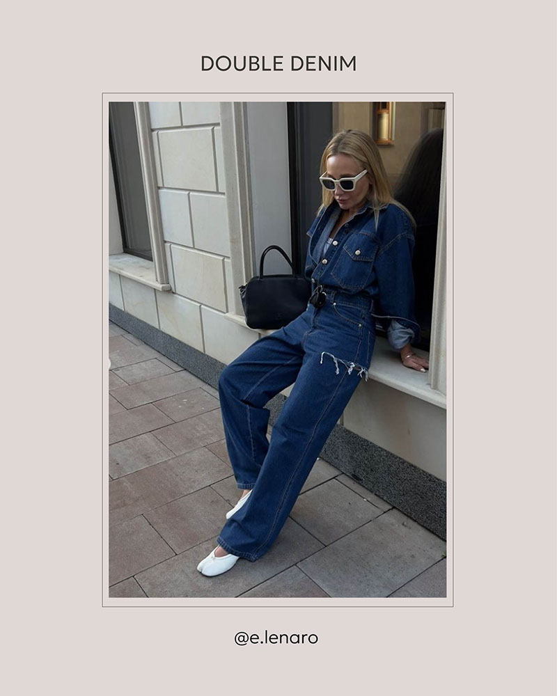 DOUBLE DENIM by FASHIONISTA