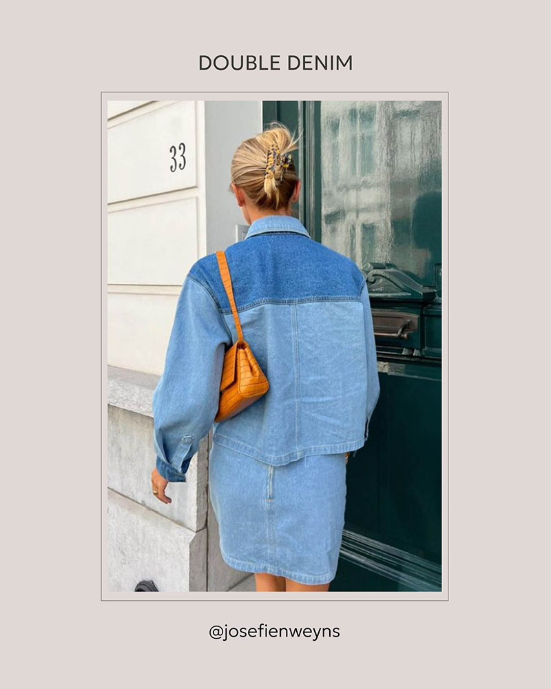 DOUBLE DENIM by FASHIONISTA