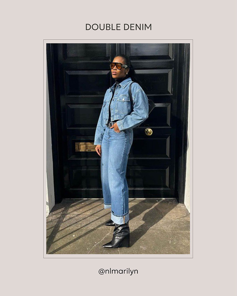 DOUBLE DENIM by FASHIONISTA