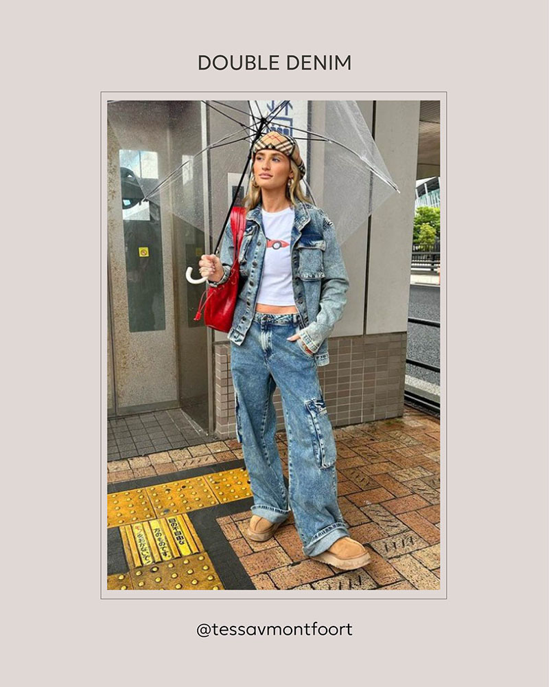 DOUBLE DENIM by FASHIONISTA