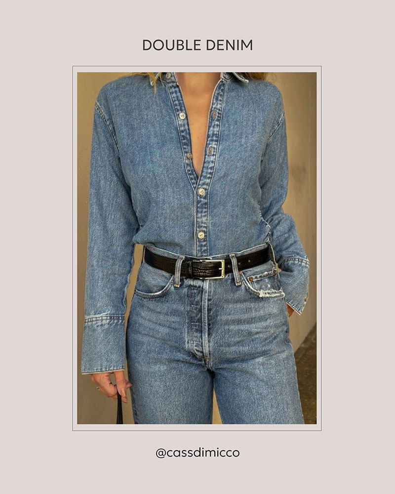 DOUBLE DENIM by FASHIONISTA