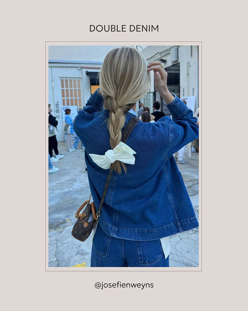 DOUBLE DENIM by FASHIONISTA