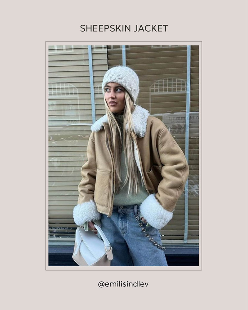 Sheepskin coat Winter 2024/25