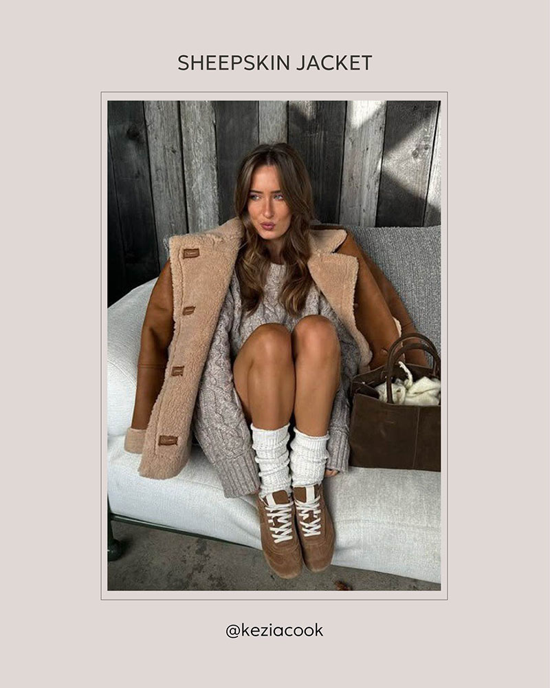 Sheepskin coat Winter 2024/25