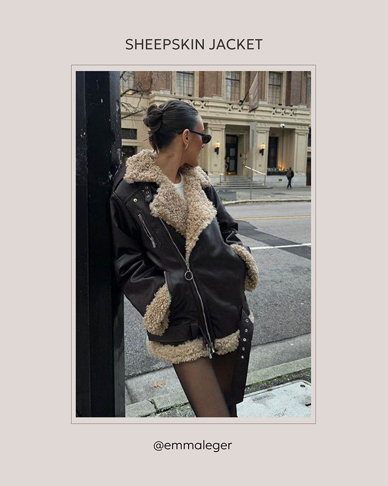 Sheepskin coat Winter 2024/25