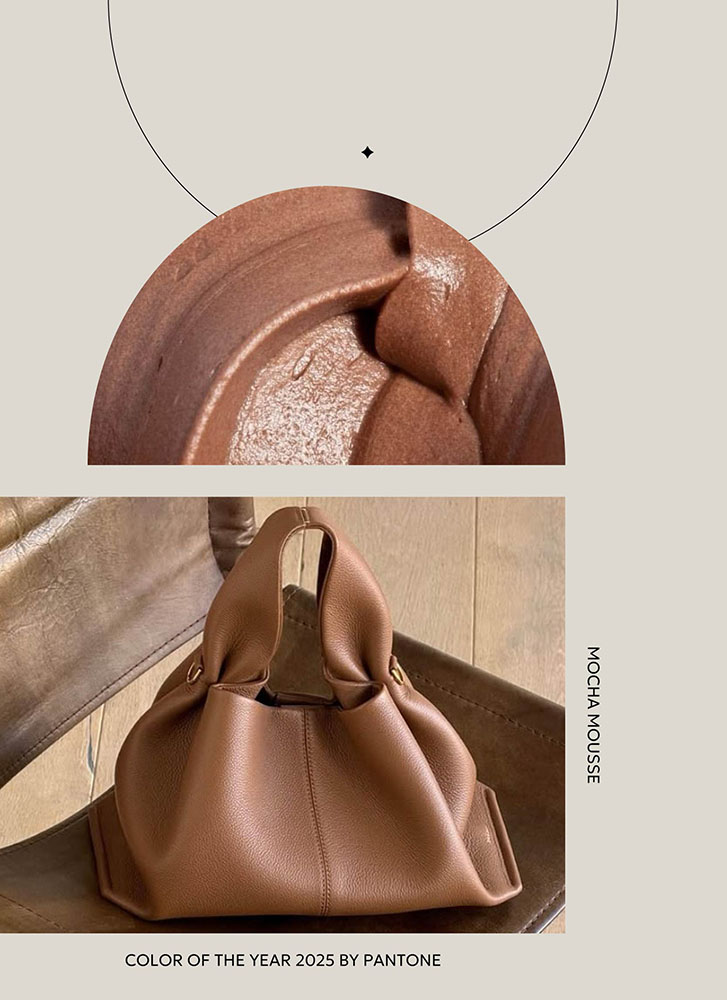 Color of the Year 2025 by Pantone - Mocha Mousse