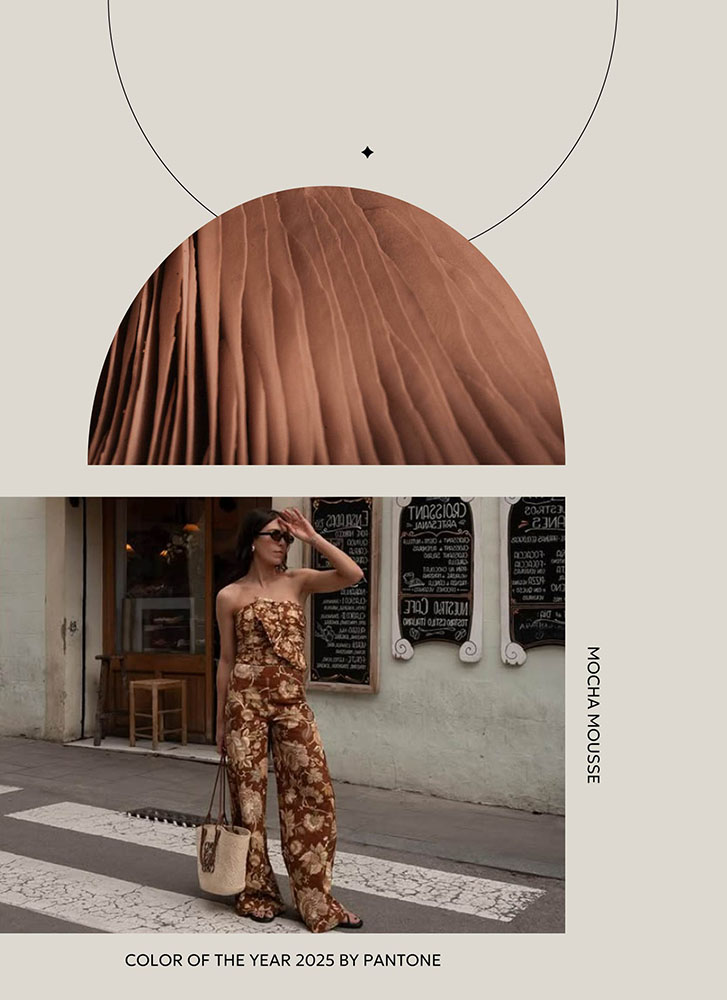 Color of the Year 2025 by Pantone - Mocha Mousse