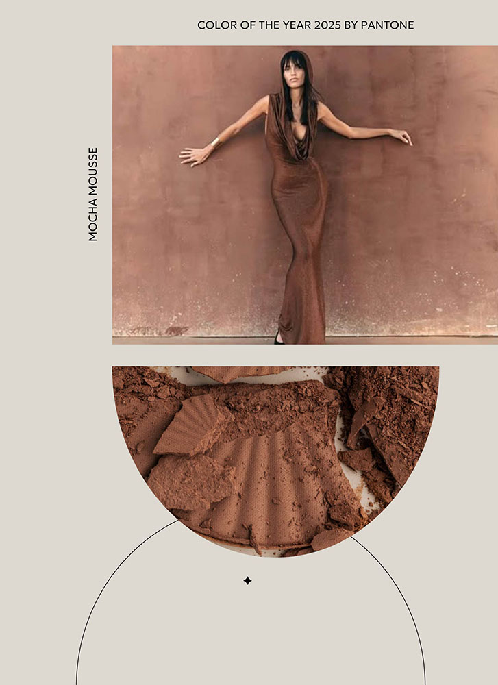 Color of the Year 2025 by Pantone - Mocha Mousse