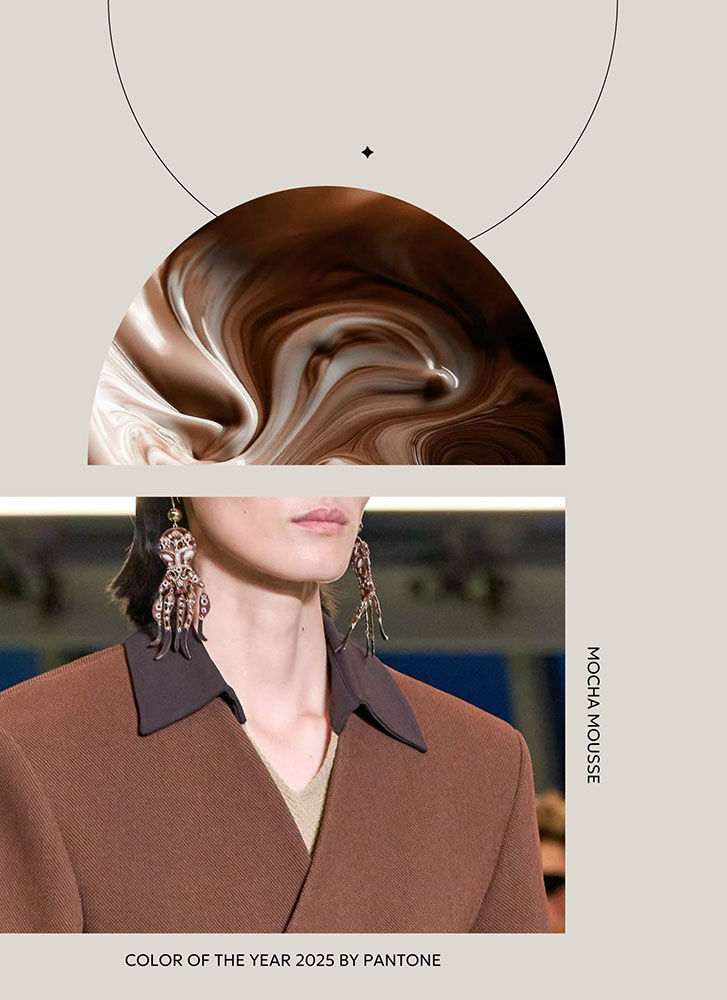 Color of the Year 2025 by Pantone - Mocha Mousse