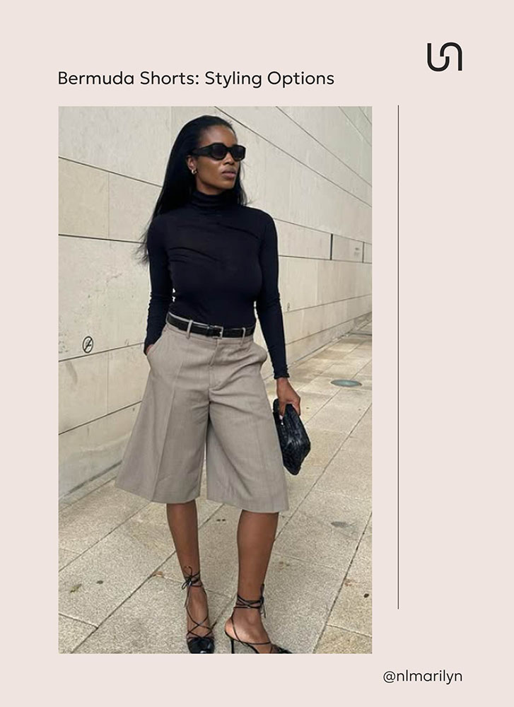 Outfits with Bermuda shorts