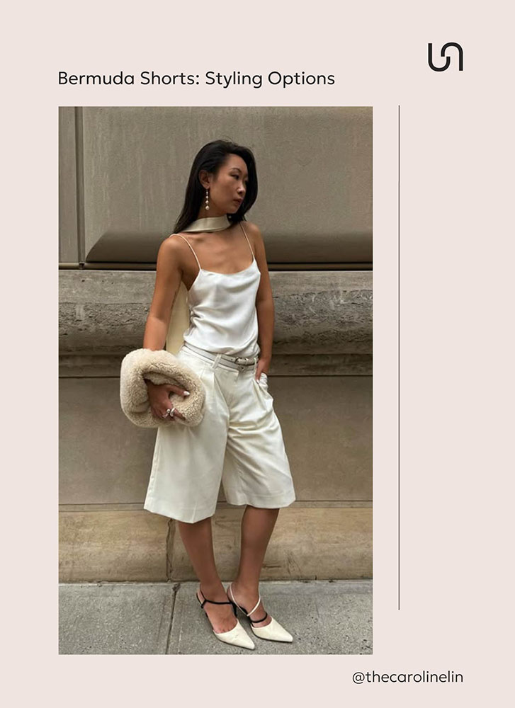 Outfits with Bermuda shorts