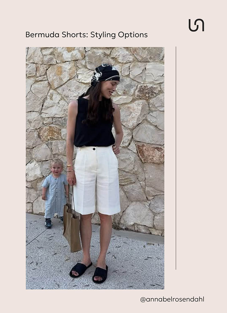 Outfits with Bermuda shorts