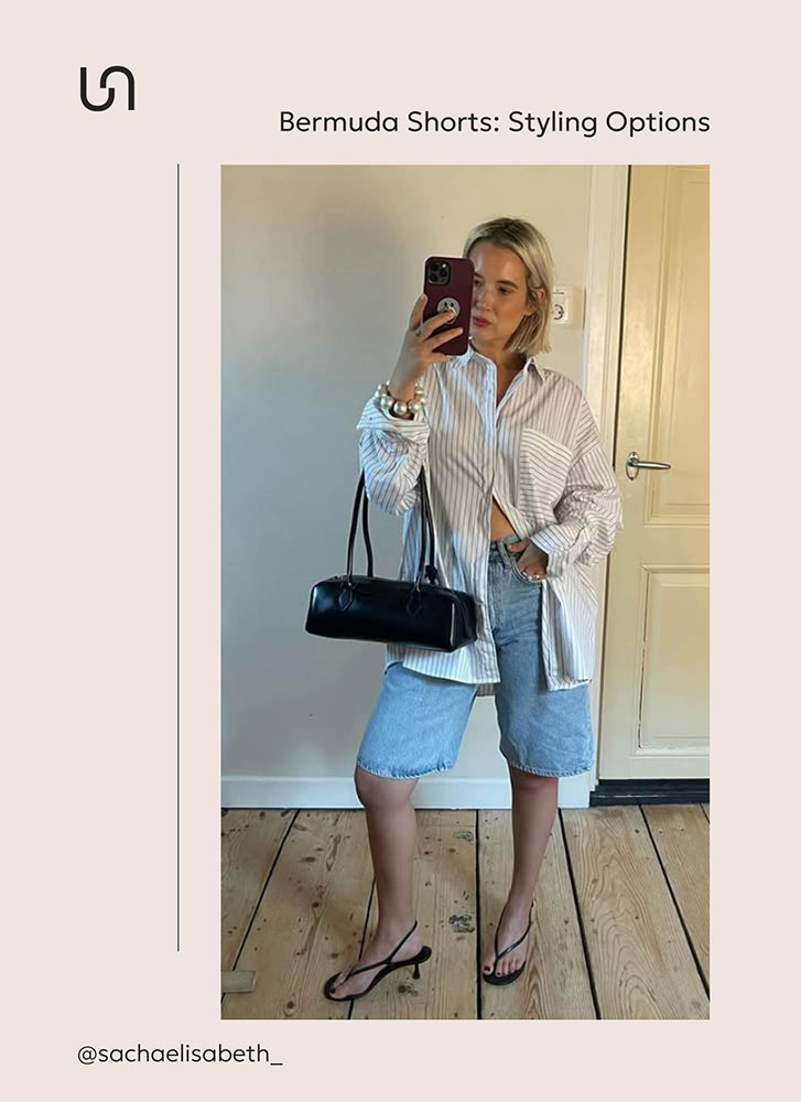 Outfits with Bermuda shorts