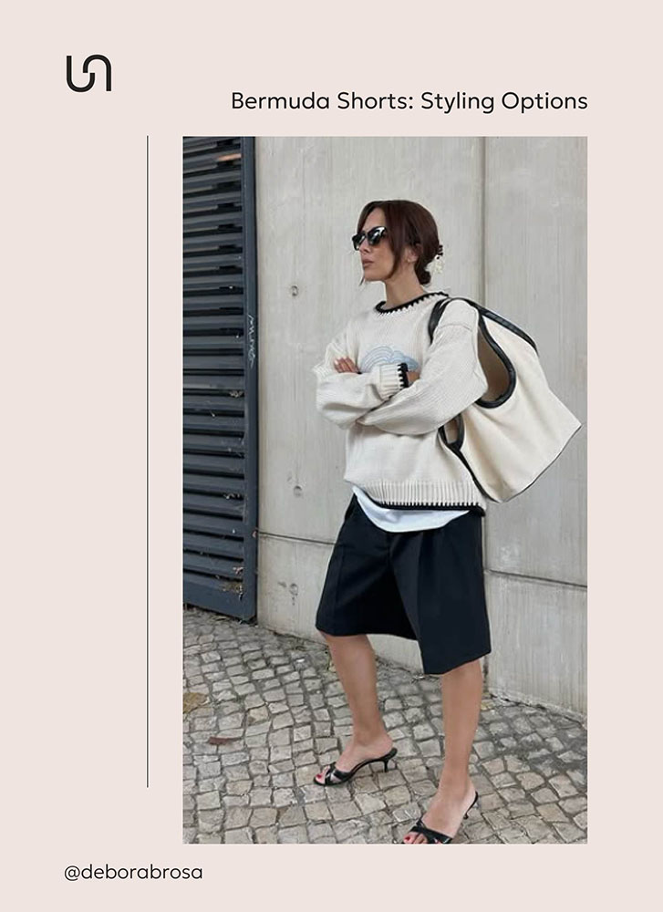 Outfits with Bermuda shorts