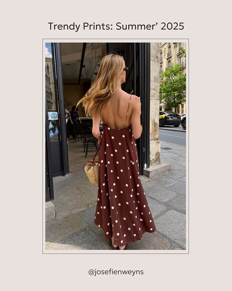 Trendy Prints for Summer’ 2025 by FASHIONISTA