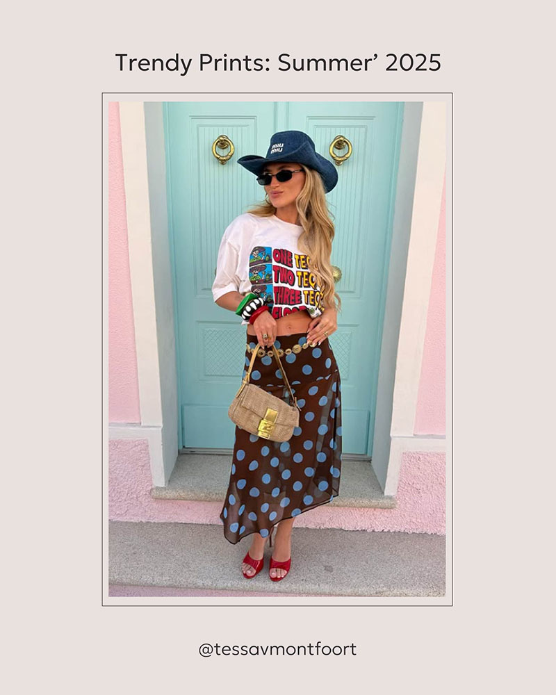 Trendy Prints for Summer’ 2025 by FASHIONISTA