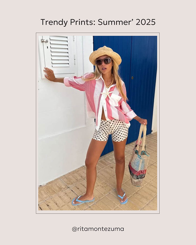 Trendy Prints for Summer’ 2025 by FASHIONISTA