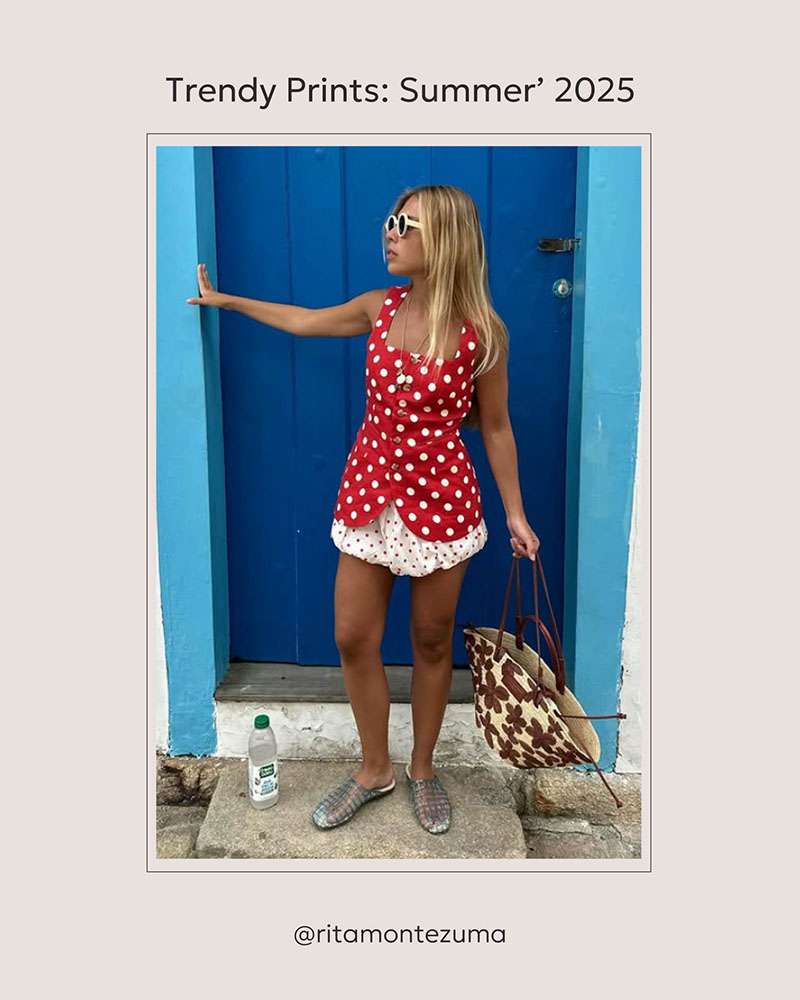 Trendy Prints for Summer’ 2025 by FASHIONISTA