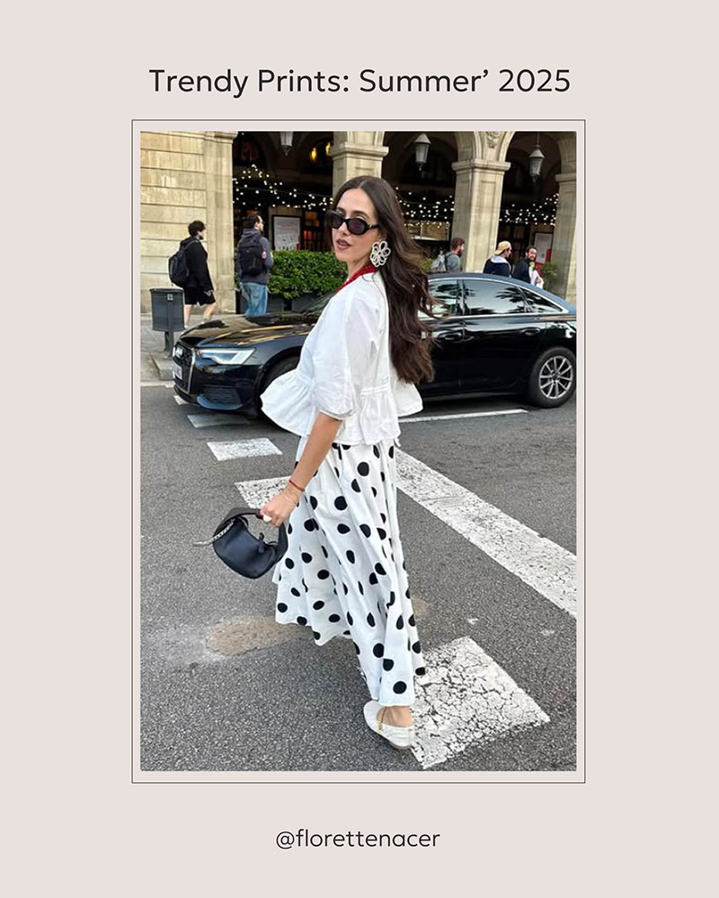 Trendy Prints for Summer’ 2025 by FASHIONISTA