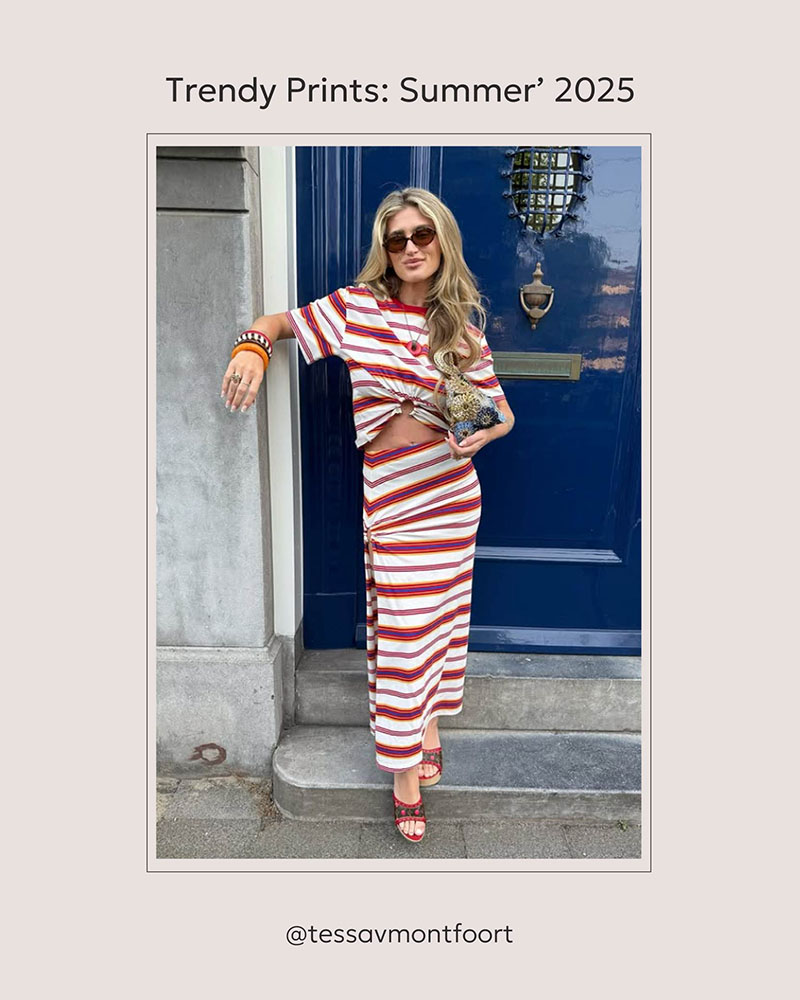 Trendy Prints for Summer’ 2025 by FASHIONISTA