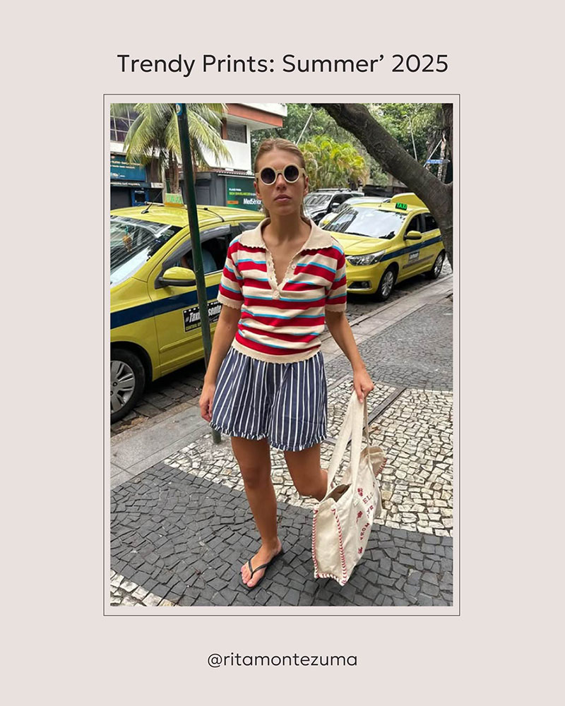 Trendy Prints for Summer’ 2025 by FASHIONISTA