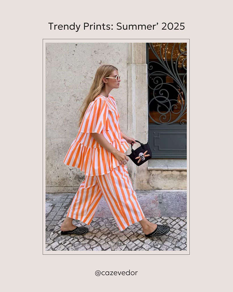Trendy Prints for Summer’ 2025 by FASHIONISTA