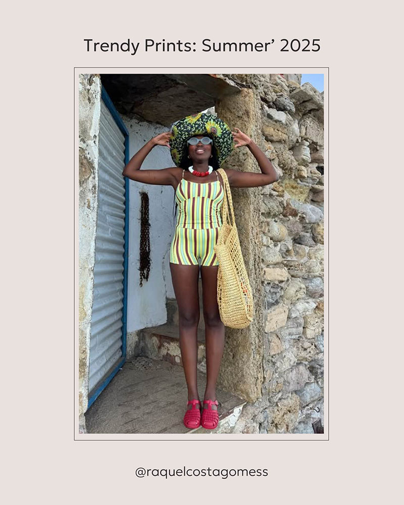 Trendy Prints for Summer’ 2025 by FASHIONISTA
