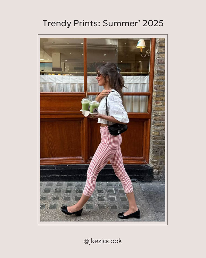 Trendy Prints for Summer’ 2025 by FASHIONISTA